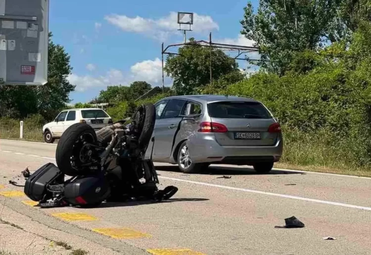 Motociklist ozlijeđen na magistralnom putu Buna – Stolac