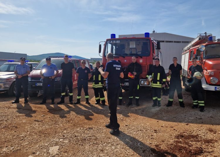 U srijedu obuka profesionalnih vatrogasaca iz ŽZH