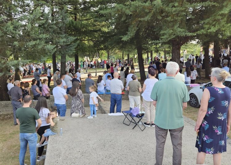 Druga večer trodnevnice sv. Anti u Ljubotićima