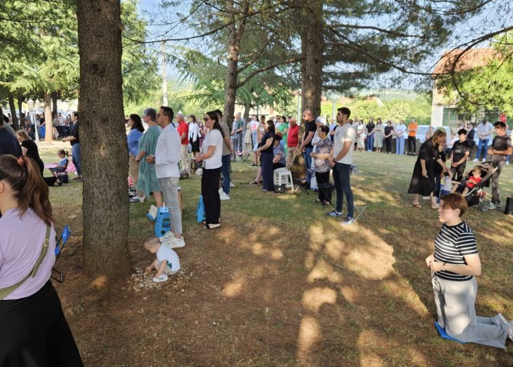 Druga večer trodnevnice sv. Anti u Ljubotićima