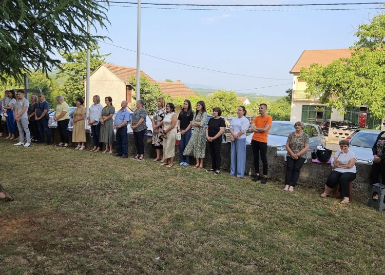 Druga večer trodnevnice sv. Anti u Ljubotićima