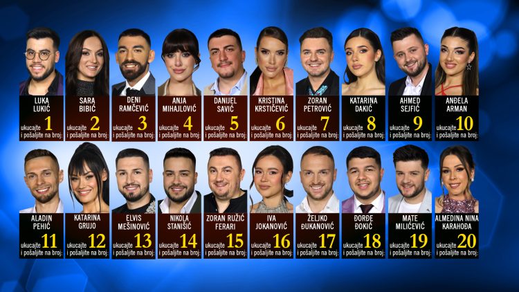 U subotu veliko finale Zvezda Granda: Među finalistima i Ljubušak Mate Milićević