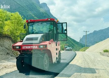 Asfaltira se dionica ceste Blidinje – Jablanica
