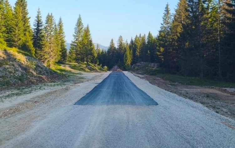 Blidinje: Završena prva faza asfaltiranja ceste Vrleti – Kedžara