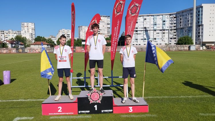 Atletski klub Brotnjo osvojio 9 medalja na državnom prvenstvu