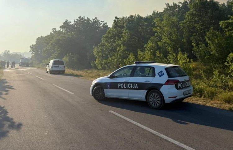 Novi požar u Grudama, gori u blizini solarne elektrane