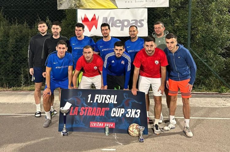 Futsal spektakl u Širokom Brijegu: 2. izdanje turnira 3×3 “La Strada”