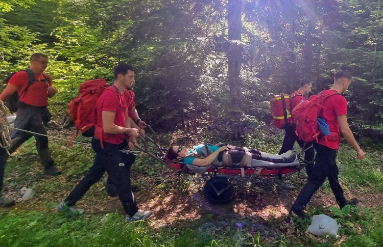 GSS HBŽ intervenirala nakon ozljede planinarke
