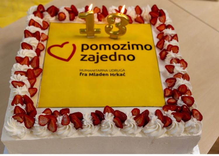 Humanitarna udruga fra Mladen Hrkać obilježila 13. godišnjicu rada
