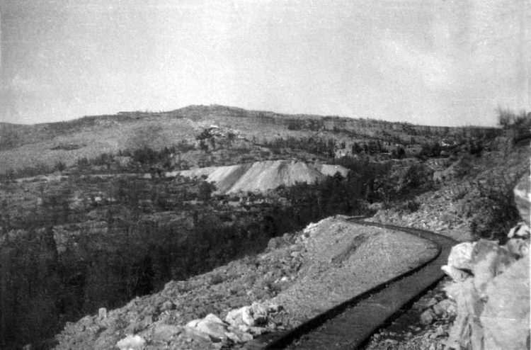 Iz prošlosti Širokog Brijega: Fotografija pruge u Crnim Lokvama