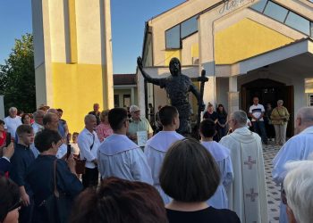 Ljubuški: Blagoslovljen kip sv. Ivana Krstitelja