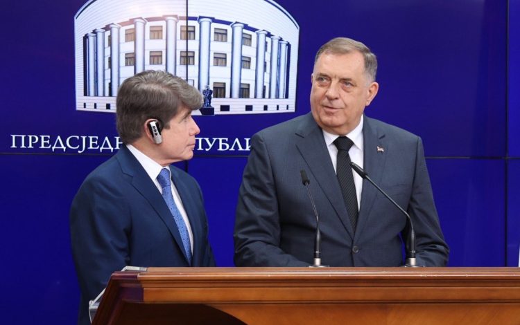 Dodik pred bliskim Trumpovim suradnikom otkrio detalje atentata na njega