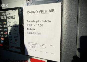 Novost u FBiH: Nedjeljom bi mogli raditi članovi obitelji vlasnika malih trgovina?