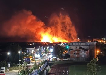 Požar u Ljubuškom prijetio kućama i poslovnim objektima