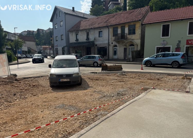 Široki Brijeg: Radovi na Trgu dr. Ante Starčevića se šire