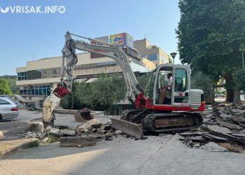 Široki Brijeg: Radovi na Trgu dr. Ante Starčevića se šire