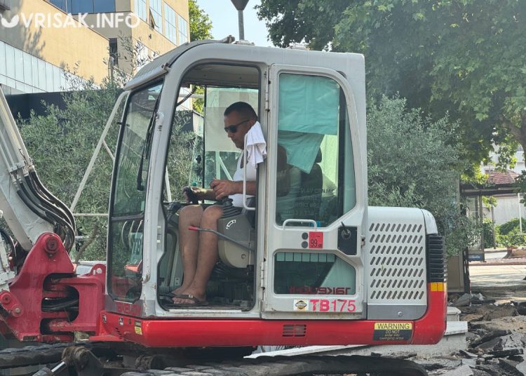 Široki Brijeg: Radovi na Trgu dr. Ante Starčevića se šire