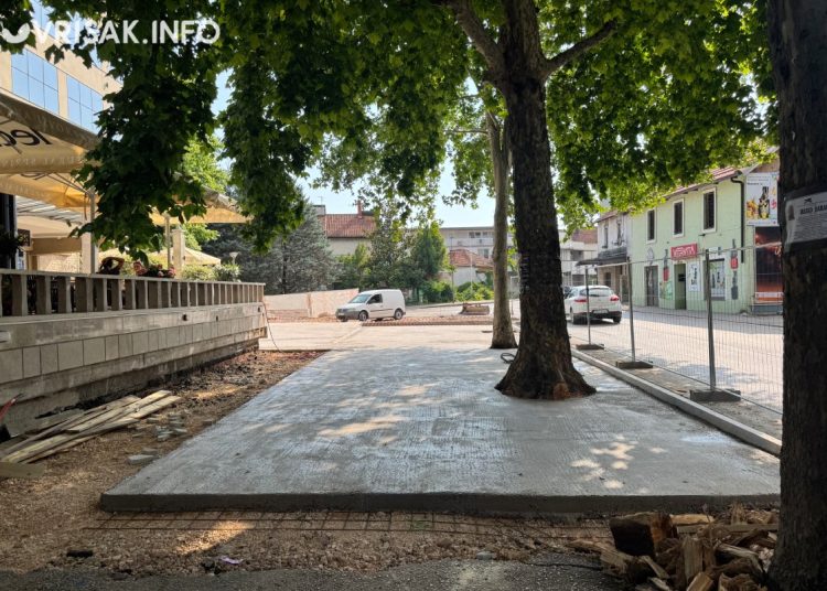 Široki Brijeg: Radovi na Trgu dr. Ante Starčevića se šire