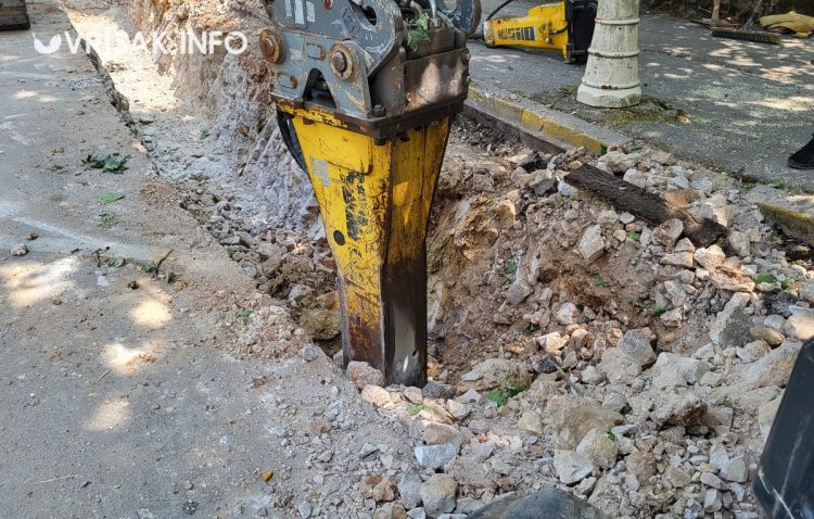 Široki Brijeg: Evo u kojoj je fazi rekonstrukcija ceste u središtu grada