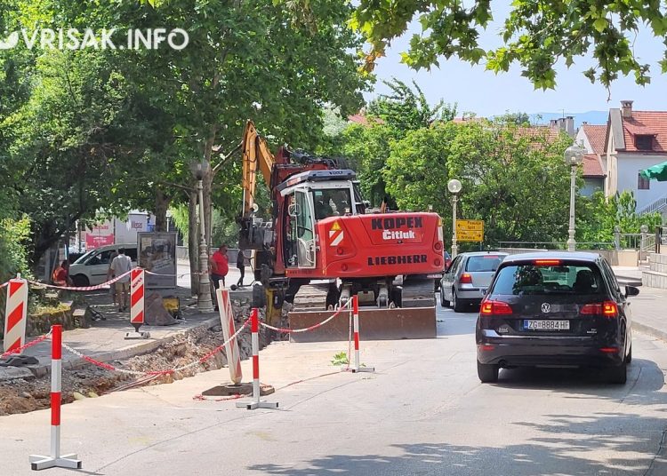 Široki Brijeg: Evo u kojoj je fazi rekonstrukcija ceste u središtu grada