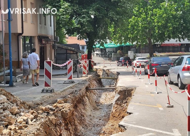 Široki Brijeg: Evo u kojoj je fazi rekonstrukcija ceste u središtu grada
