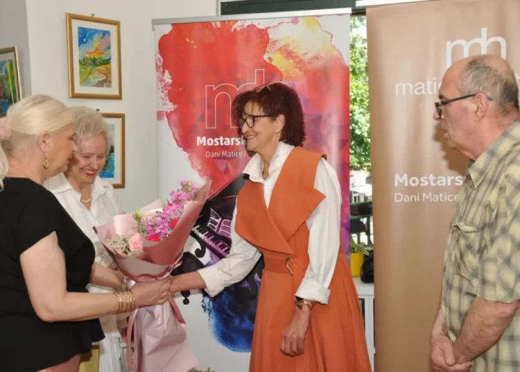 Širokobriježanka Anđelka Hrkać zatvorila likovni program Mostarskog proljeća