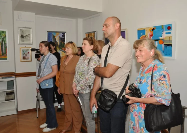 Širokobriježanka Anđelka Hrkać zatvorila likovni program Mostarskog proljeća