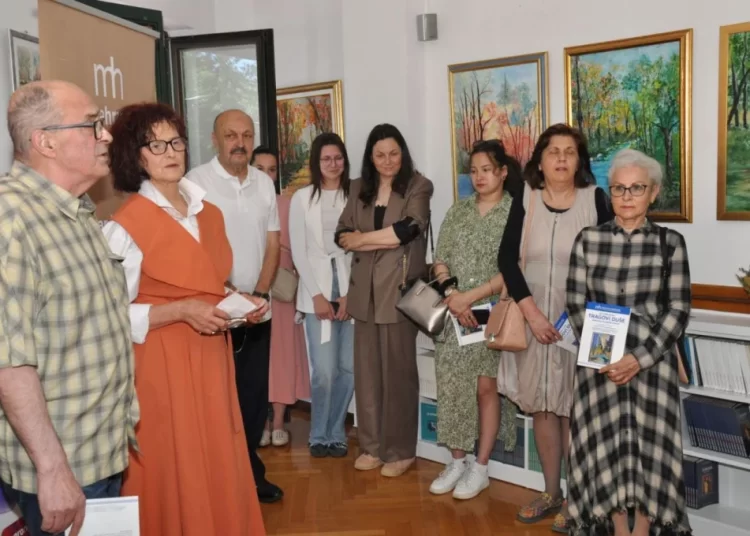 Širokobriježanka Anđelka Hrkać zatvorila likovni program Mostarskog proljeća