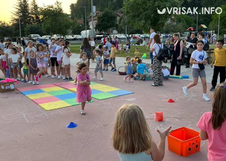 Vesela dječja radost u Parku širokobrijeških branitelja
