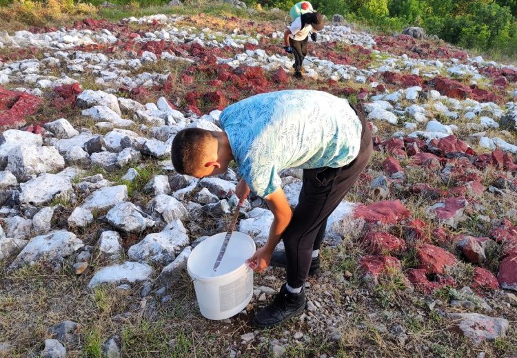 Široki Brijeg: Nastavljena akcija čišćenja hrvatskog grba na Ciganskom brdu