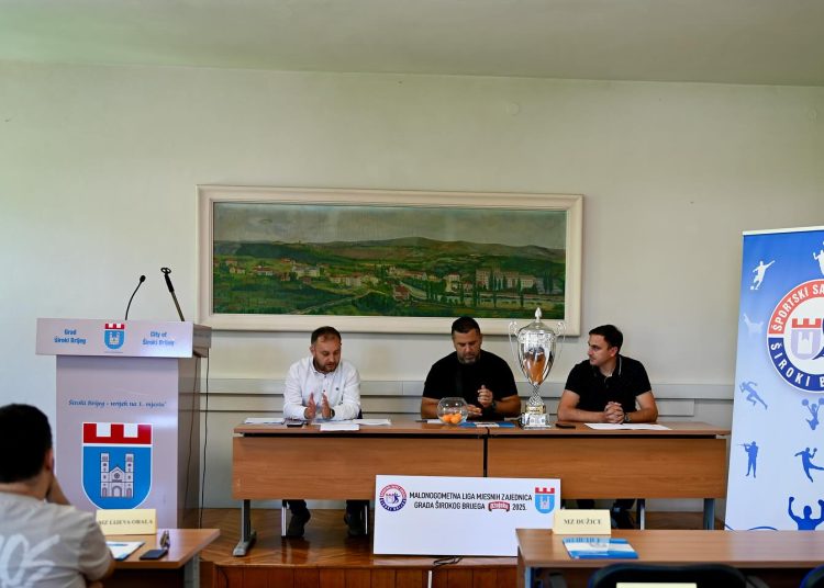 Široki Brijeg: Izvučene skupine Malonogometne lige mjesnih zajednica