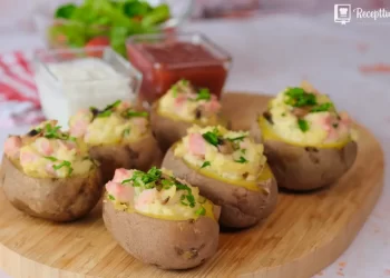 Recept za zapečeni punjeni krumpir