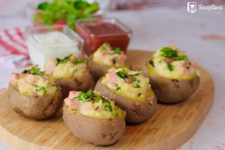 Recept za zapečeni punjeni krumpir