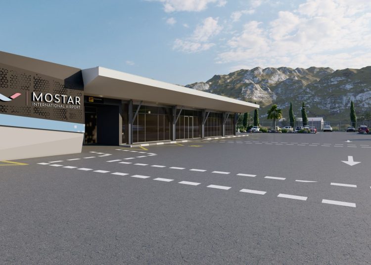Zračna luka Mostar nastavlja pozitivnu priču: Planirano proširenje putničkog terminala
