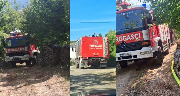 Širokobriješki vatrogasci osigurali vodu korisnici kućne njege u selu Jare