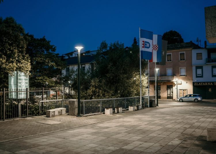 Pogledajte novu javnu rasvjetu u središtu Širokog Brijega