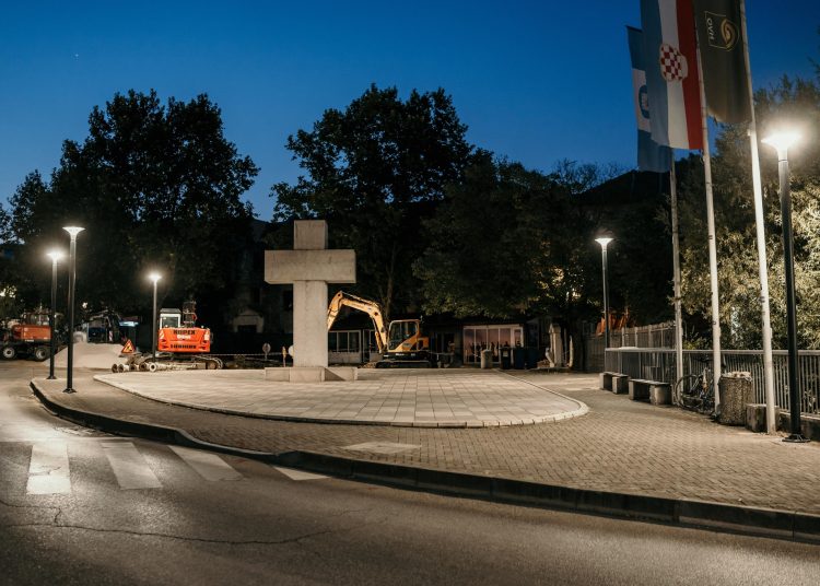 Pogledajte novu javnu rasvjetu u središtu Širokog Brijega