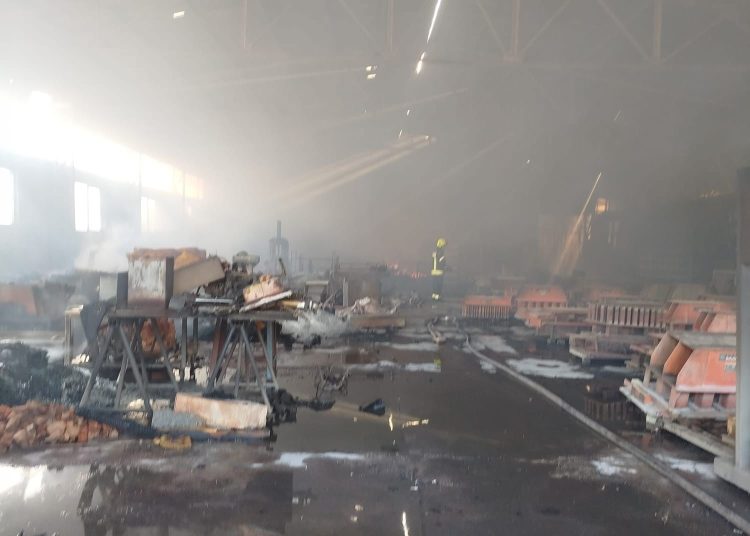 Mostar: Objavljene fotografije štete u firmi Interkomerc