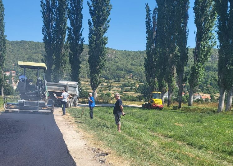 Posušje: Nastavak radova na lokalnim prometnicama