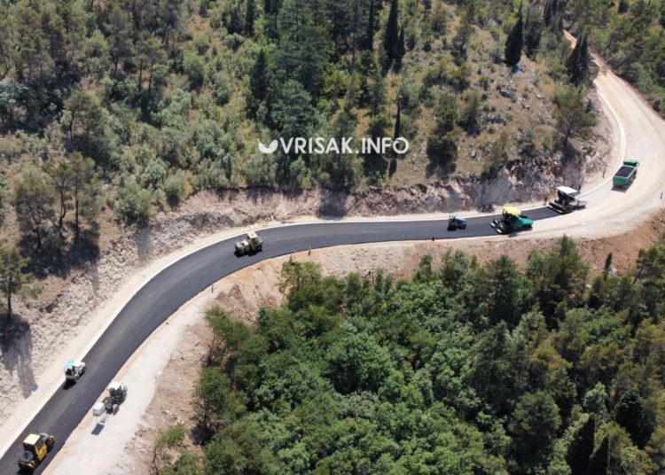 Asfaltira se cesta Čitluk – Mostar, pogledajte Kobilovaču iz zraka