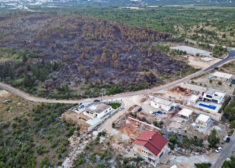 Pogledajte prizore Ljubuškog nakon velikog požara