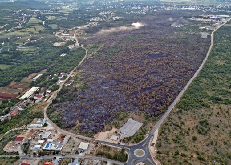 Pogledajte prizore Ljubuškog nakon velikog požara
