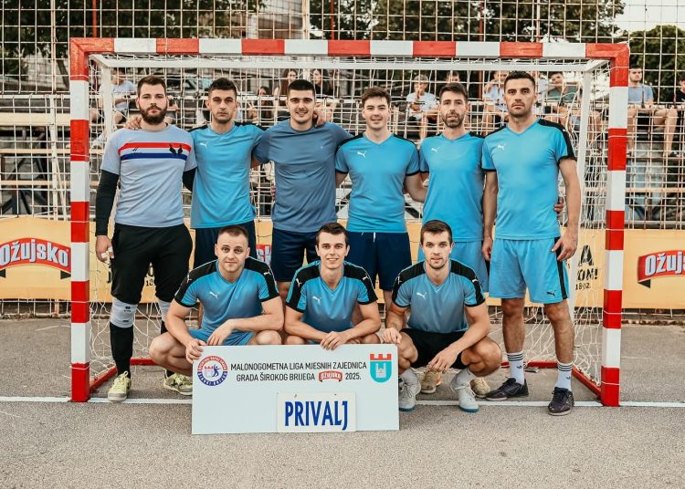 Počela malonogometna Liga mjesnih zajednica Širokog Brijega