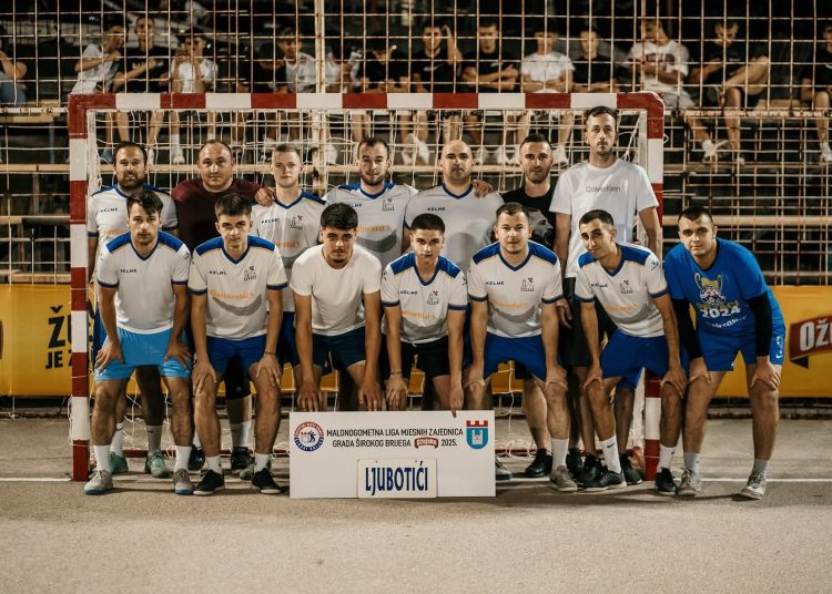 Počela malonogometna Liga mjesnih zajednica Širokog Brijega