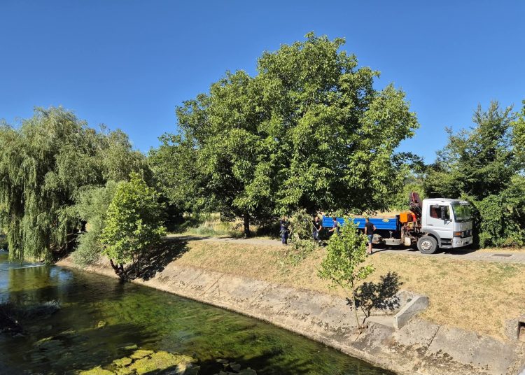Široki Brijeg: Nastavljeno čišćenje korita rijeke Lištice