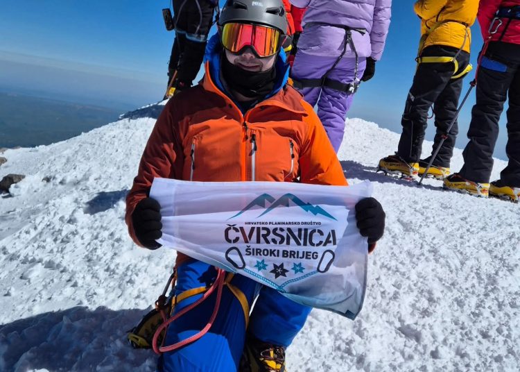 Širokobriježanin Marko Karačić osvojio Elbrus – najviši vrh Europe