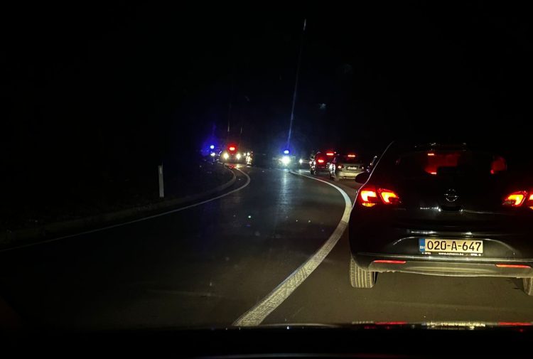 Teža prometna nezgoda na cesti Široki Brijeg – Mostar