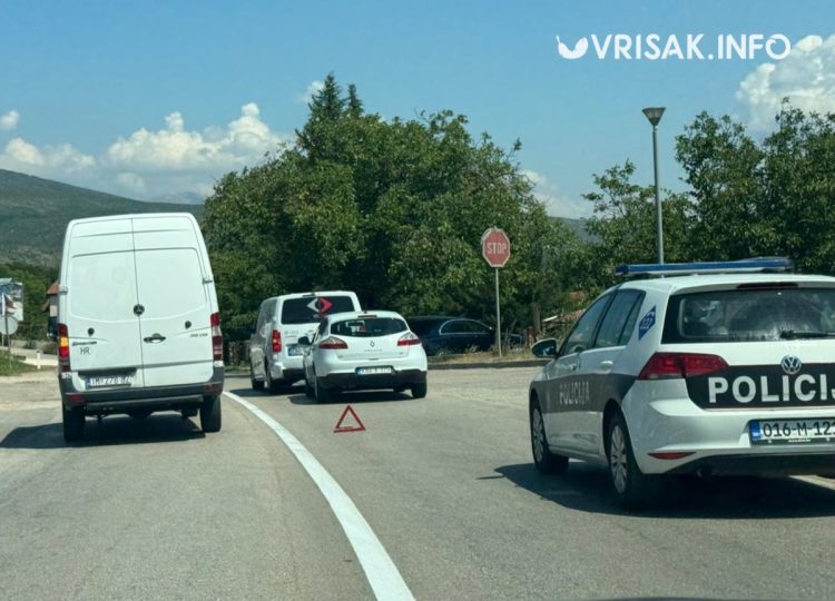 Široki Brijeg: Lakša prometna nezgoda u Knešpolju