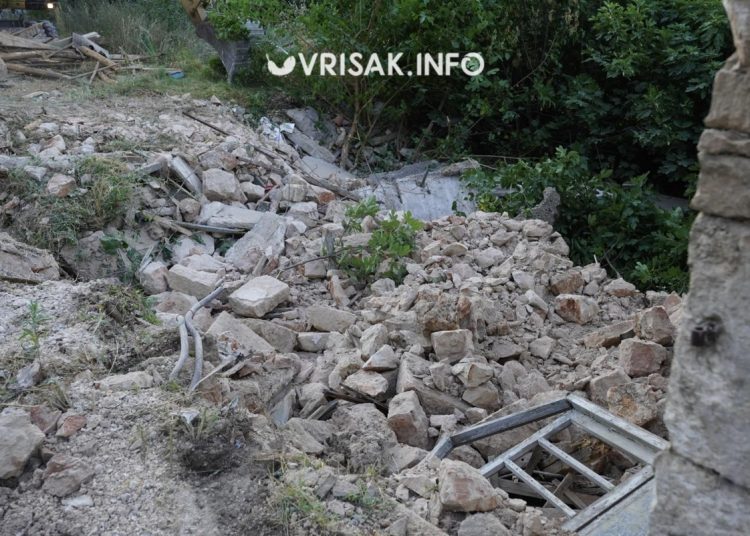 Široki Brijeg: Jutros srušen dio “Soptinih kuća”