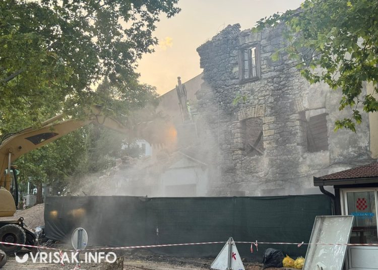 U središtu Širokog Brijega srušena “Penavića kuća”